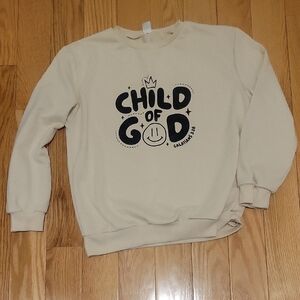 Child of God Kids Sweatshirt - Cream